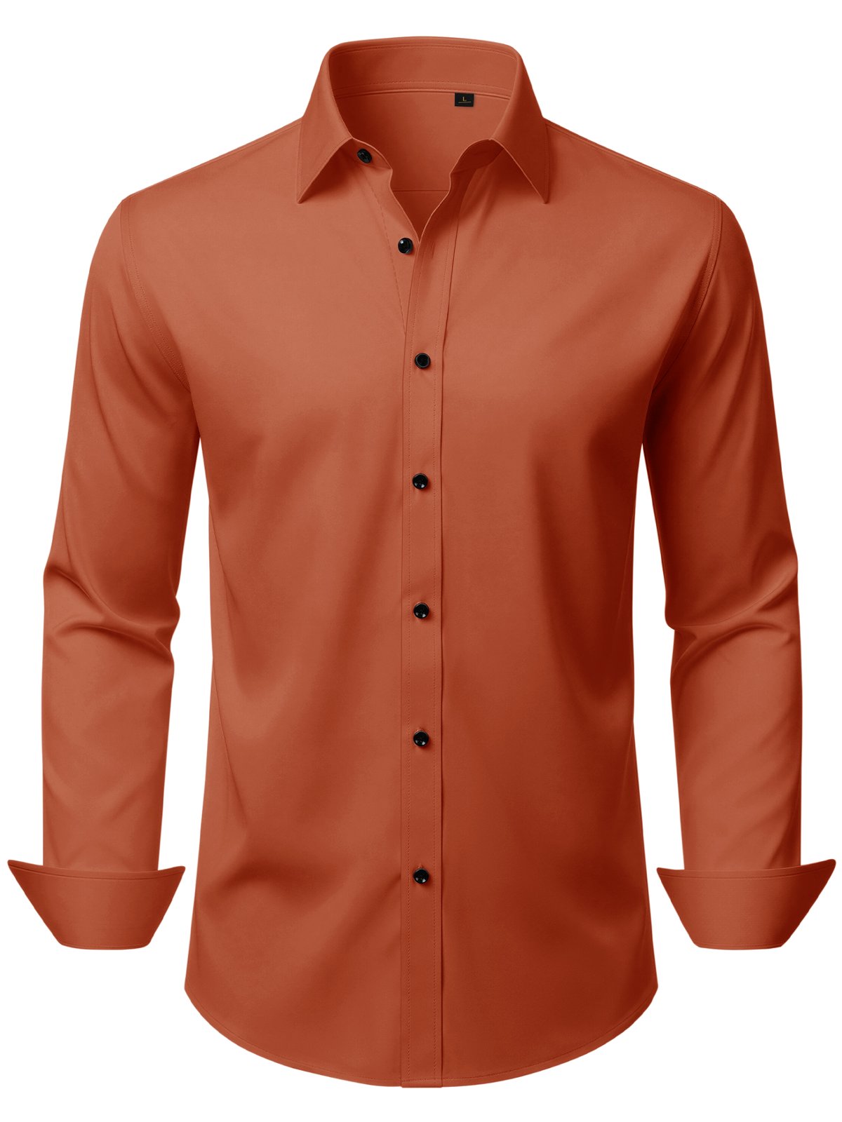 sogami Men's Button Down Shirt Stretch Long Sleeve Business Casual Dress Shirts White