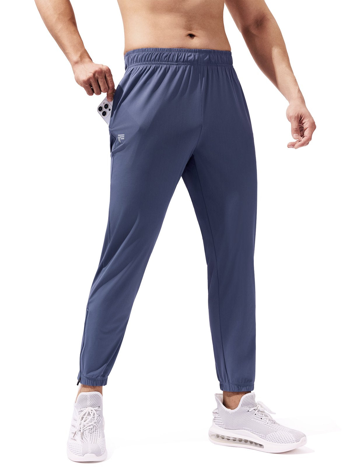 sogami Men's Stretch Sweatpants with Pocket Casual Athletic Joggers Slim Fit