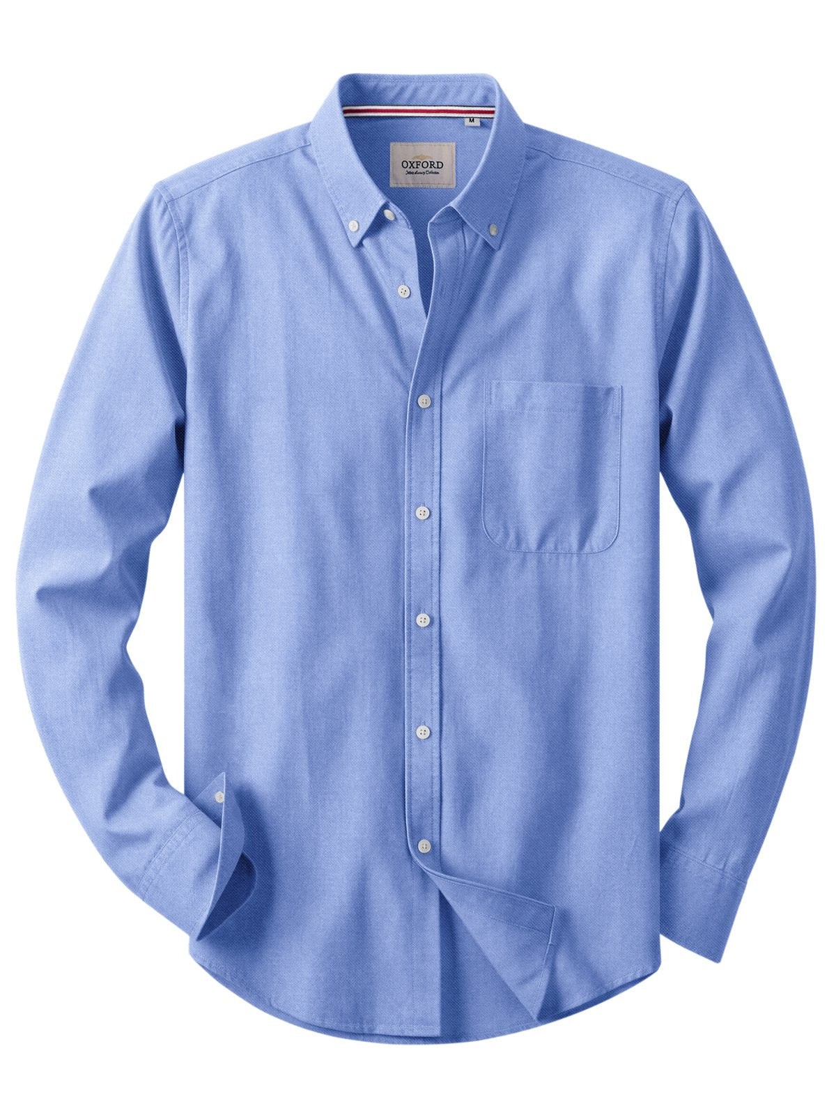 sogami White Oxford Shirt Men Long Sleeve Dress Shirt For men