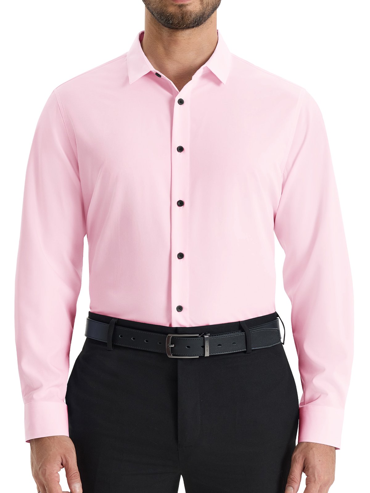 sogami Men's Stretch Dress Shirt Wrinkle Free Button Down Shirt Business Casual