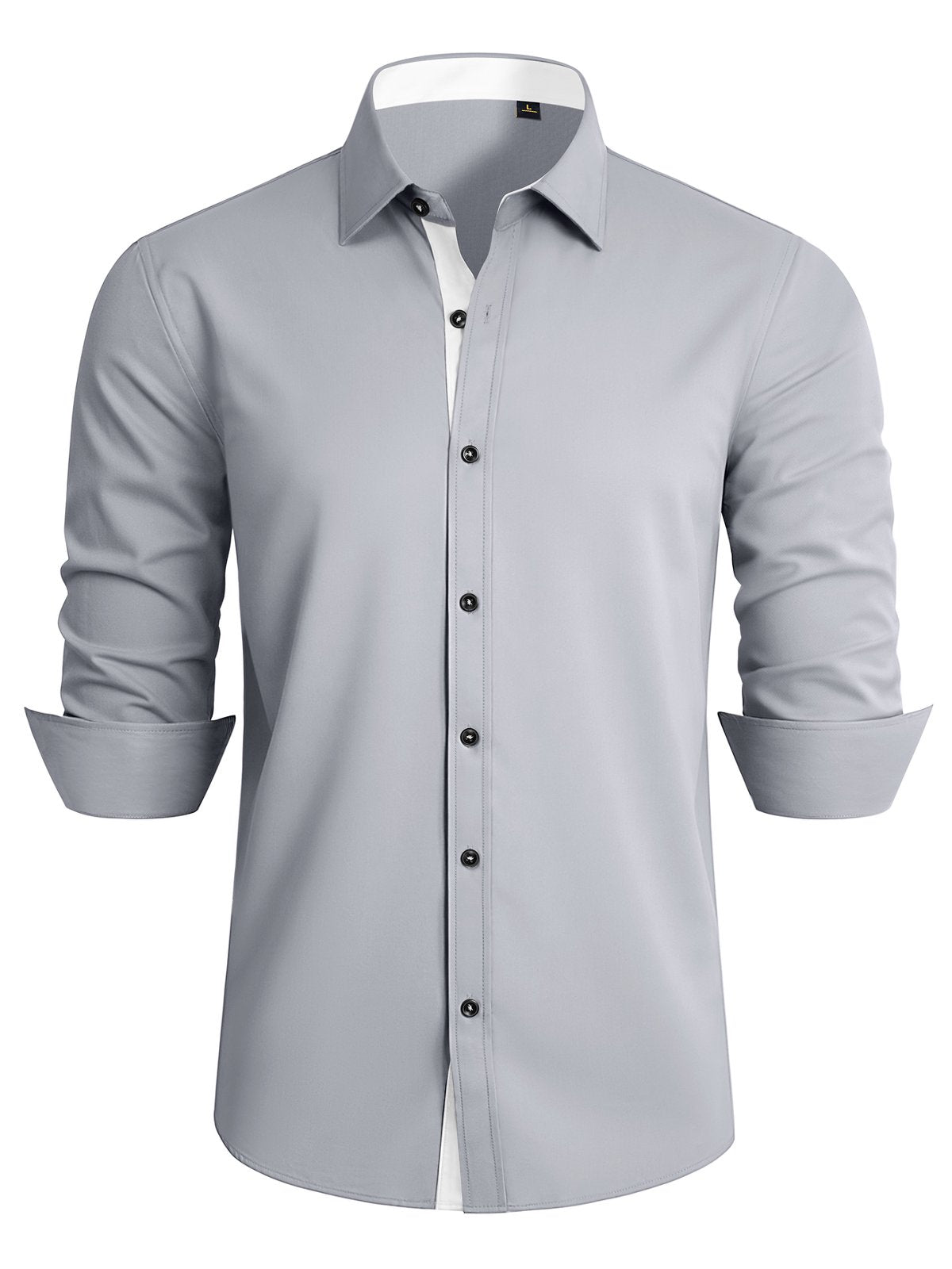 sogami Men's Stylish Button Down Shirt Wrinkle Free Long Sleeve Business Casual Shirt