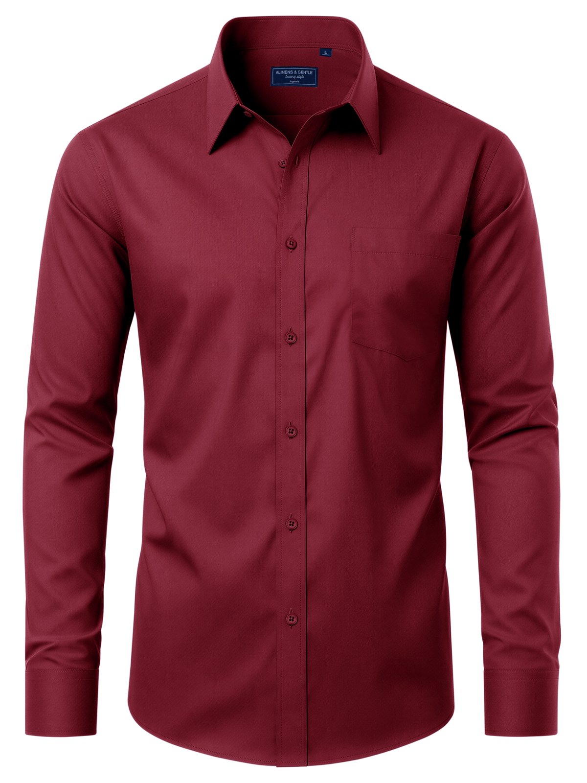 sogami Men's Dress Shirt long Sleeve Slim Fit Button Up Shirt Business Casual