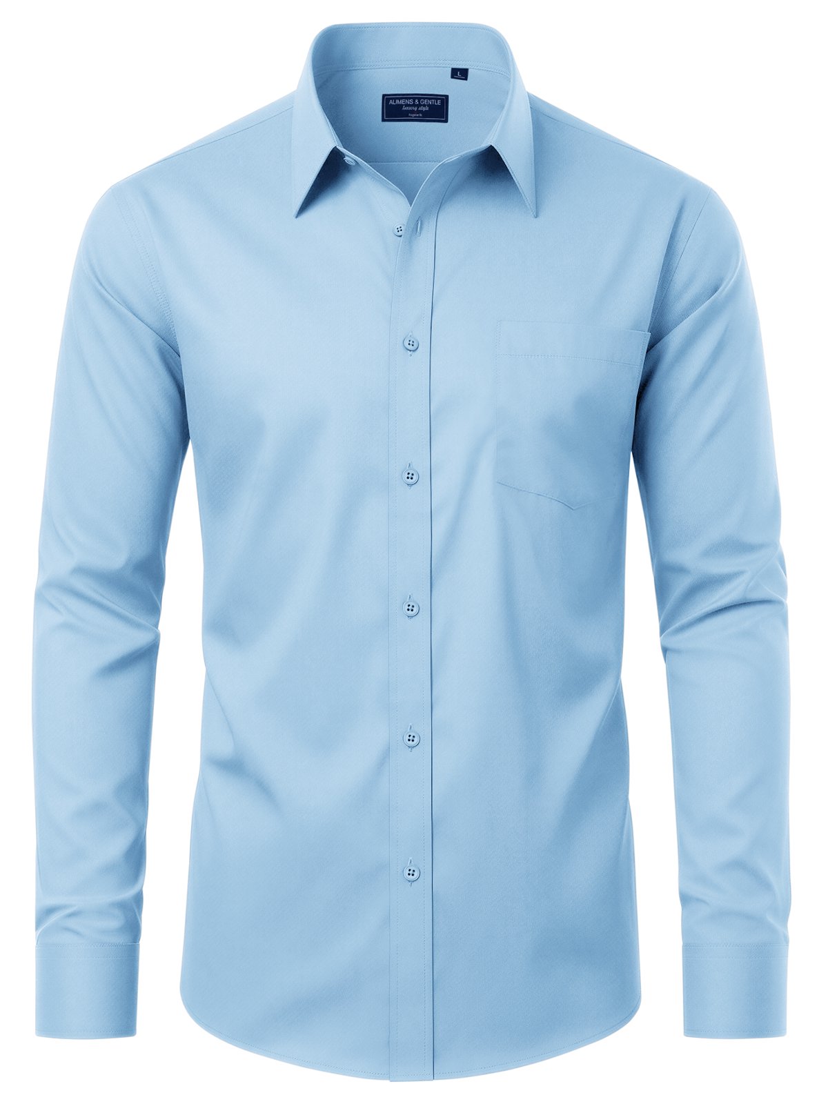 sogami Men's Dress Shirt long Sleeve Slim Fit Button Up Shirt Business Casual