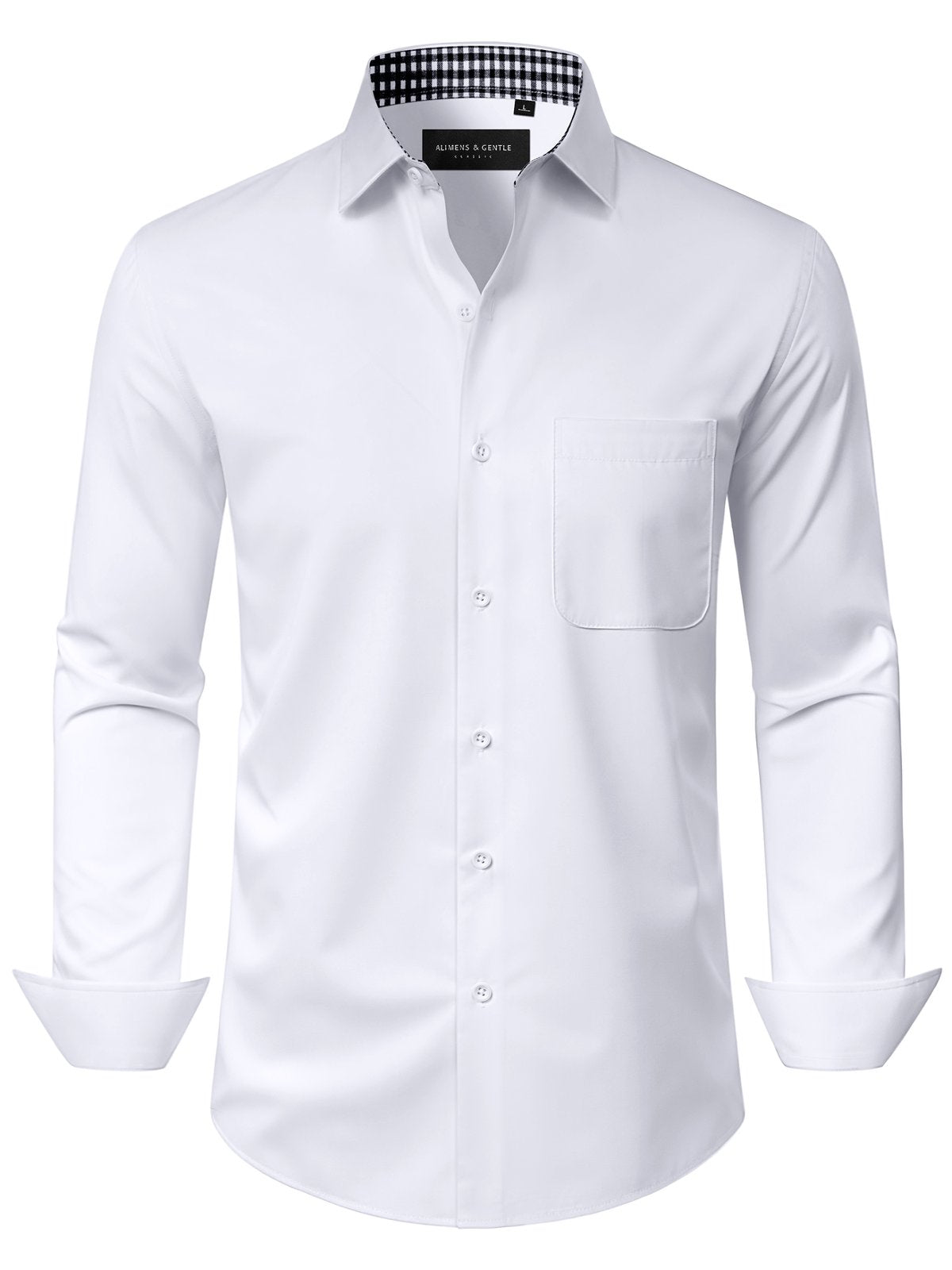 sogami Mens Wrinkle Free Dress Shirts Stretch Business Button Up Formal Shirt
