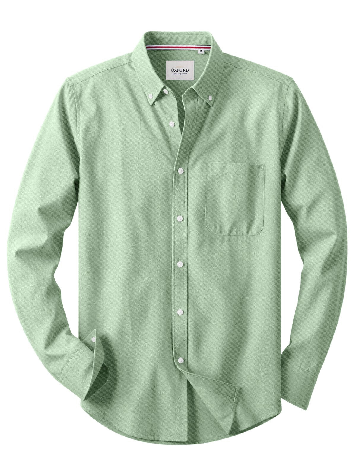 sogami White Oxford Shirt Men Long Sleeve Dress Shirt For men