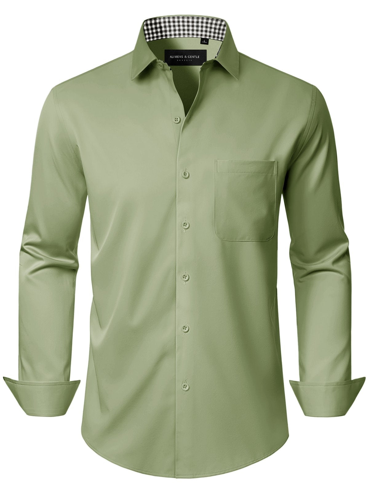 sogami Mens Wrinkle Free Dress Shirts Stretch Business Button Up Formal Shirt