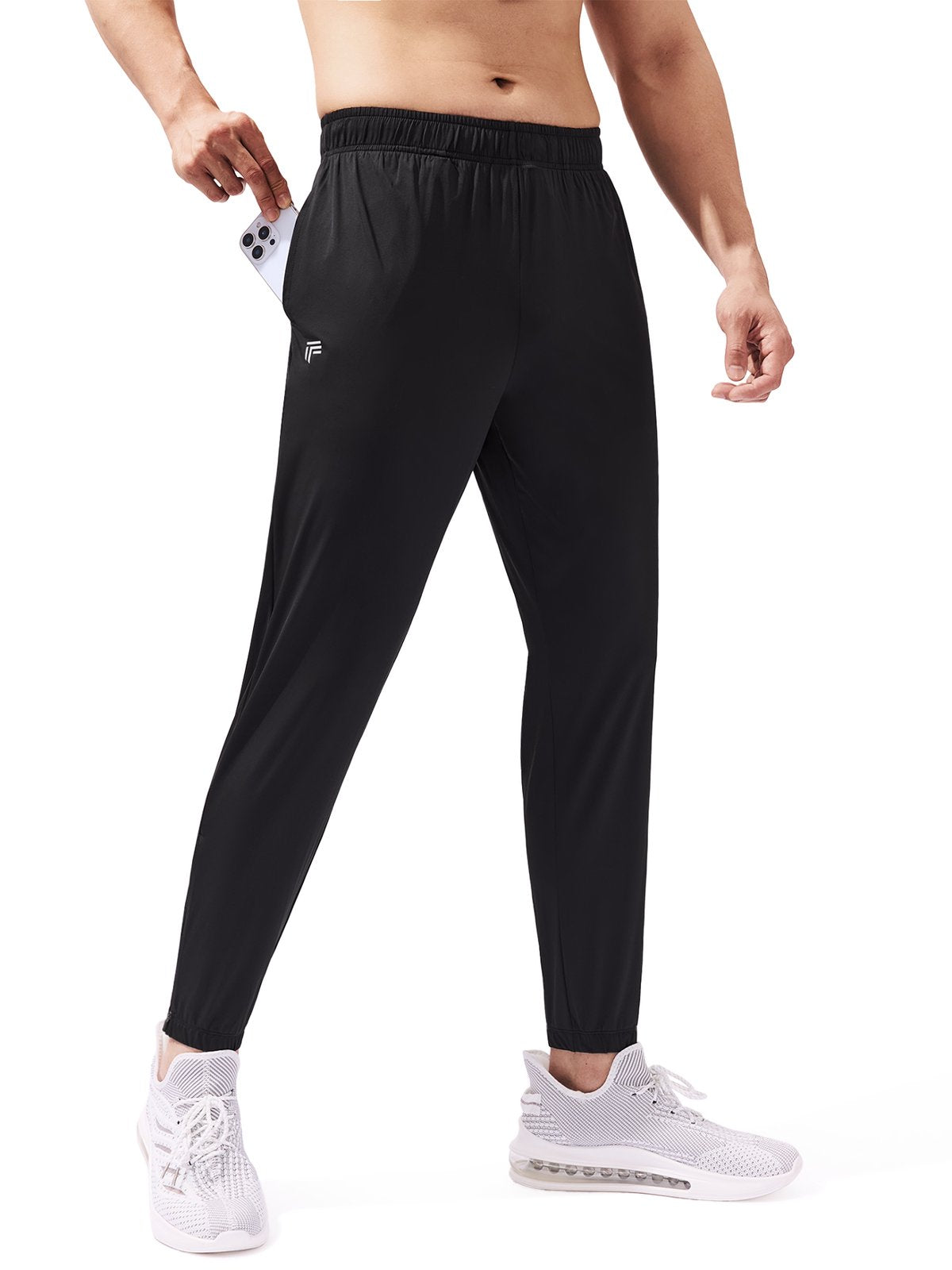 sogami Men's Stretch Sweatpants with Pocket Casual Athletic Joggers Slim Fit