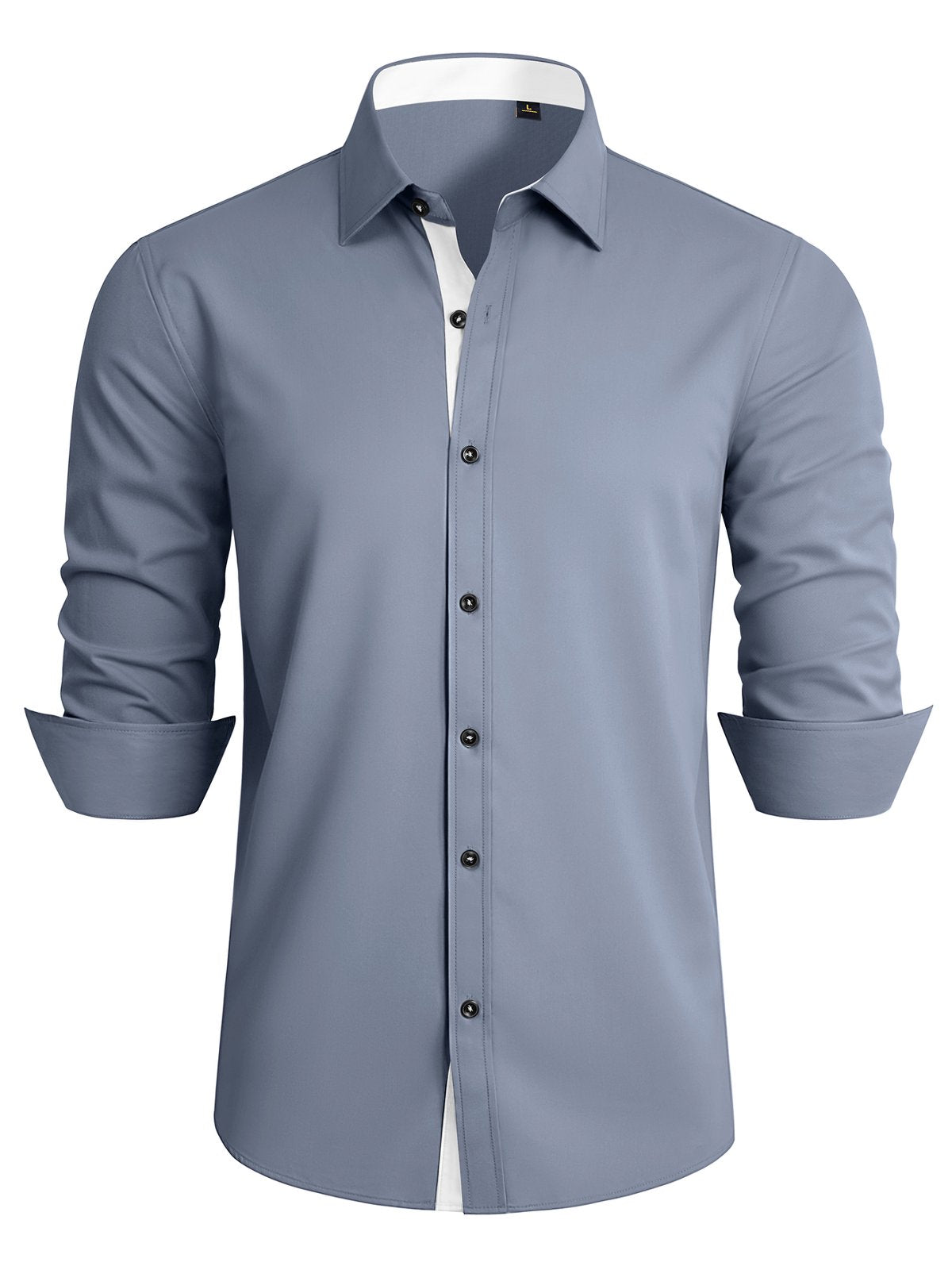 sogami Men's Stylish Button Down Shirt Wrinkle Free Long Sleeve Business Casual Shirt