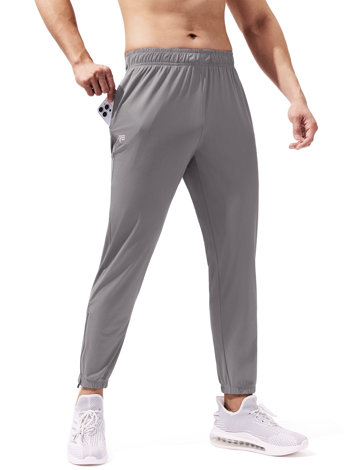 sogami Men's Stretch Sweatpants with Pocket Casual Athletic Joggers Slim Fit