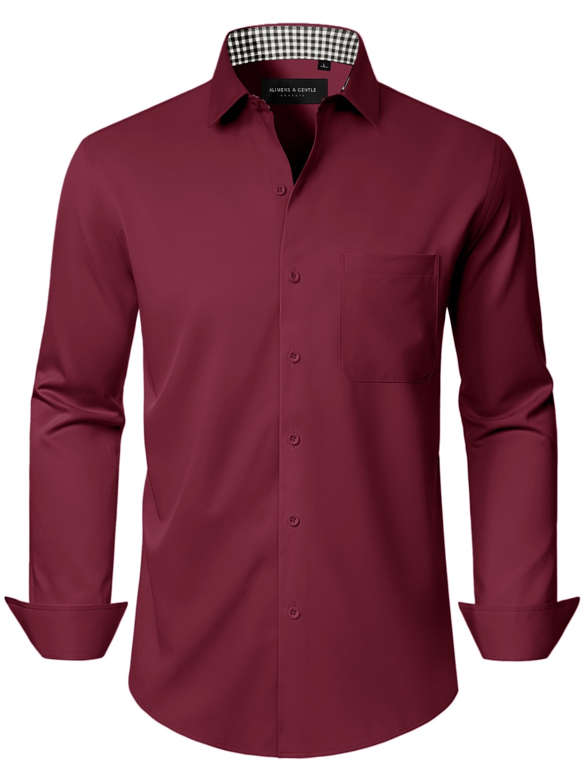 sogami Mens Wrinkle Free Dress Shirts Stretch Business Button Up Formal Shirt