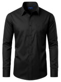 sogami Men's Dress Shirt long Sleeve Slim Fit Button Up Shirt Business Casual