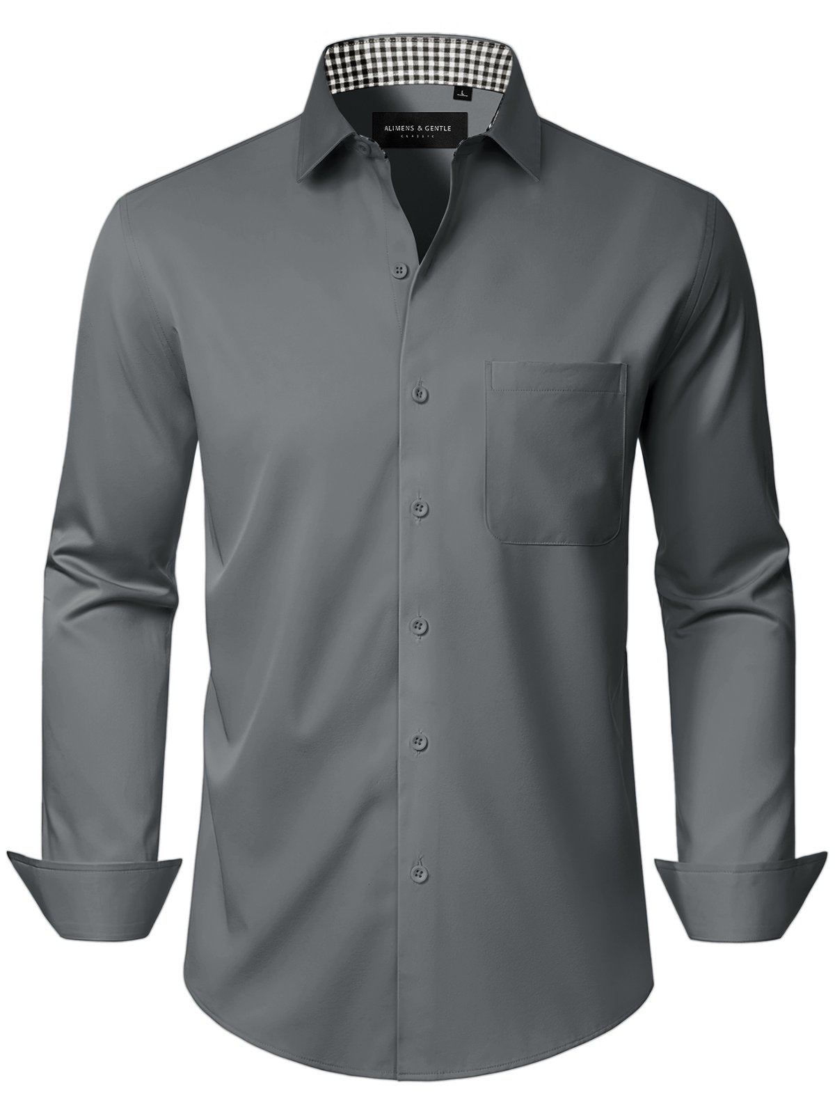 sogami Mens Wrinkle Free Dress Shirts Stretch Business Button Up Formal Shirt