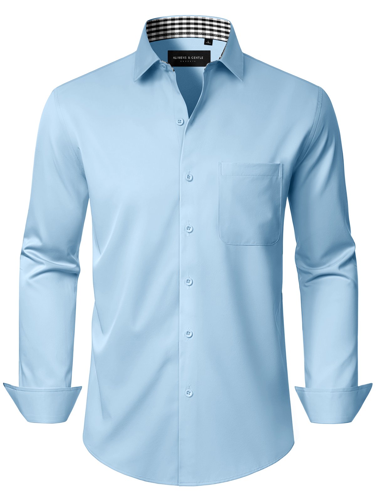 sogami Mens Wrinkle Free Dress Shirts Stretch Business Button Up Formal Shirt