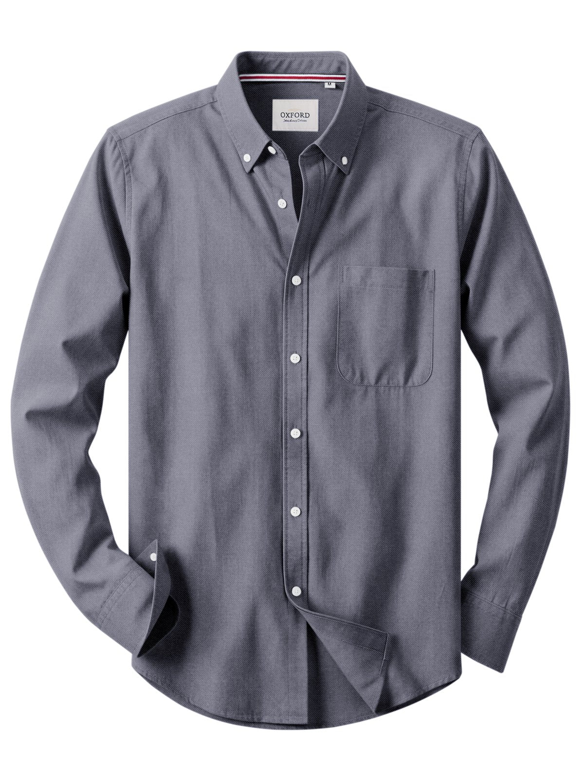 sogami White Oxford Shirt Men Long Sleeve Dress Shirt For men